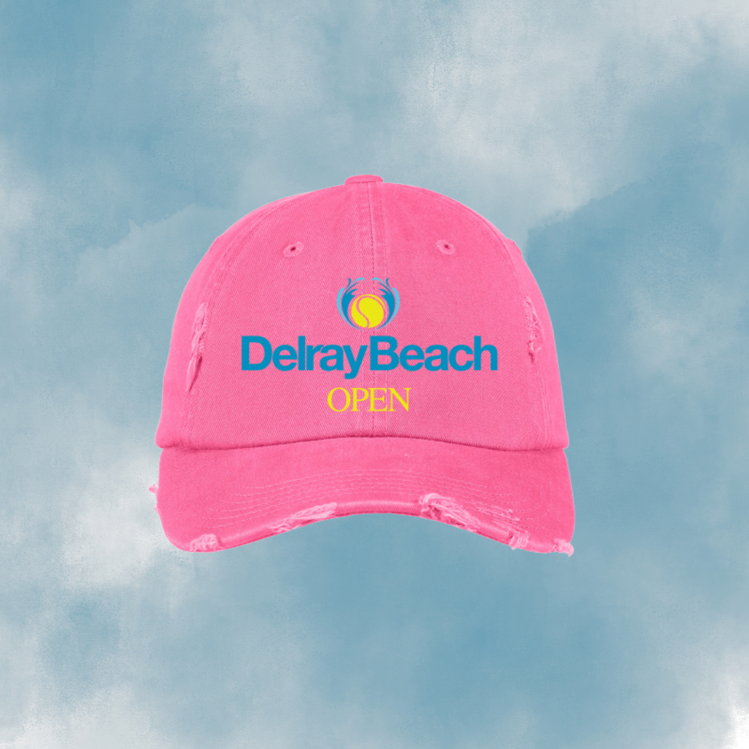 Delray Logo Distressed Hat