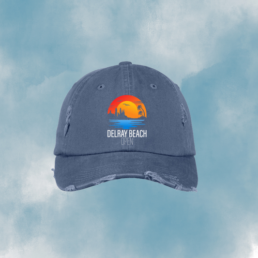 Sunset Distressed Hat