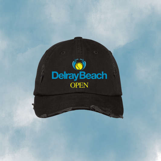 Delray Logo Distressed Hat