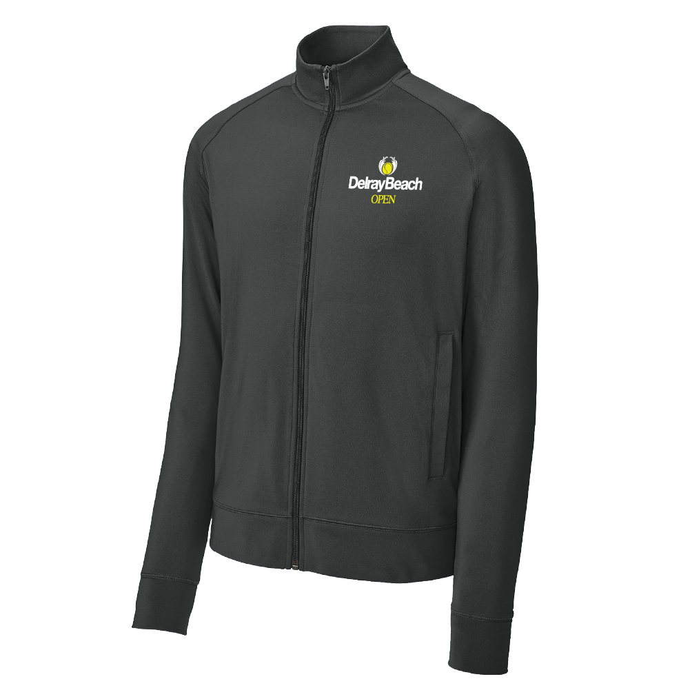 DBO Logo Full Zip Jacket - Charcoal