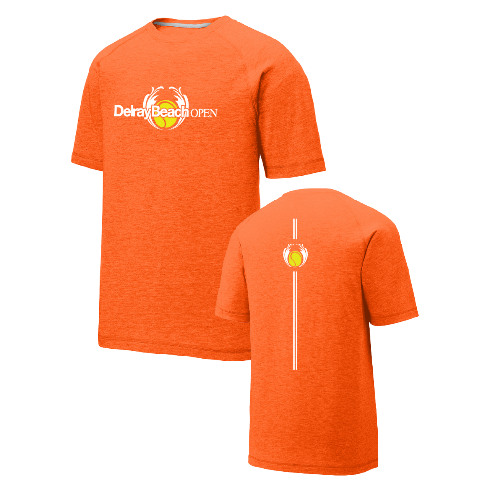 Delray Beach Open Court Stripe Performance T-Shirt