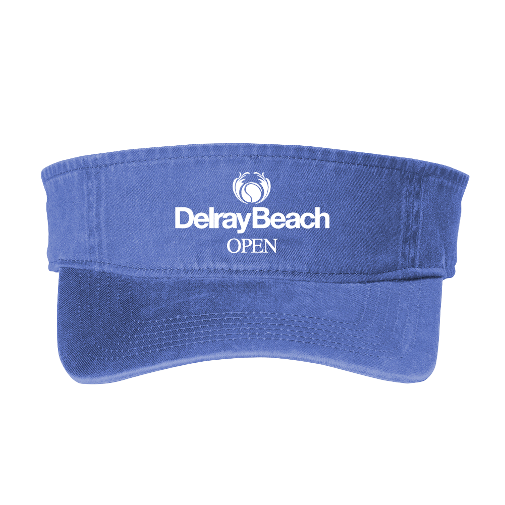 Delray Beach Open DBO Logo Beach Wash Visor
