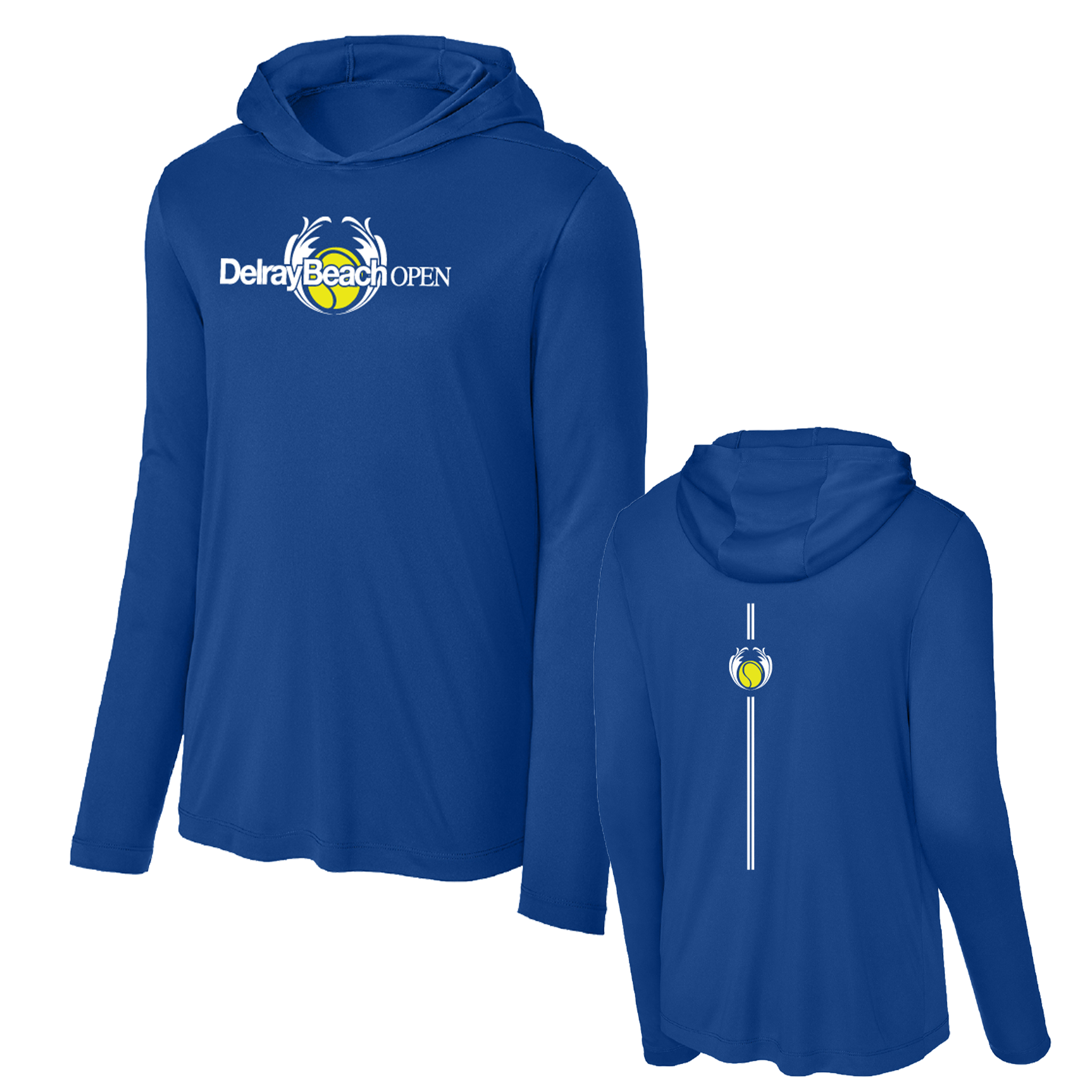 Delray Beach Open Stacked Logo Performance Hoodie