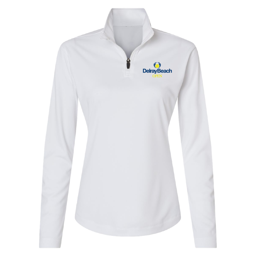 Delray Beach Open Womens DBO Logo Performance 1/4 Zip