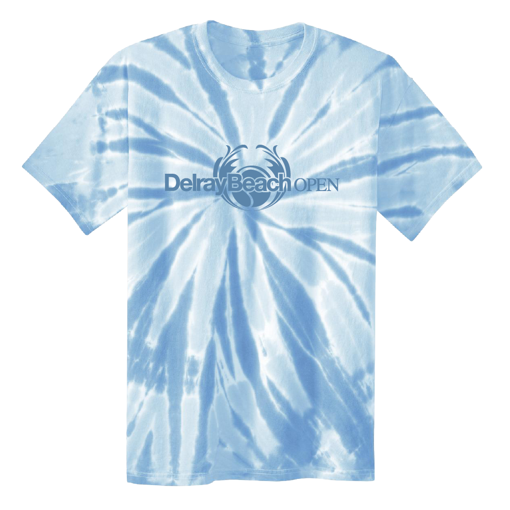 Delray Beach Open Youth Stacked Logo Tie Dye T-Shirt